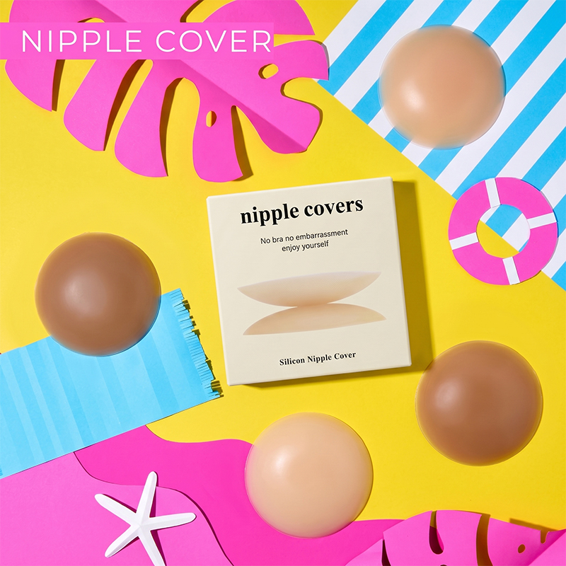 2-Piece Pack of Invisible Self - Nipple Cover Pasties ulasan dan harga