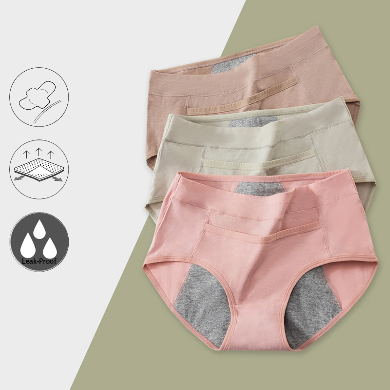 Cotton Menstrual Panties Leak  - Seamless Underwear Women ulasan dan harga
