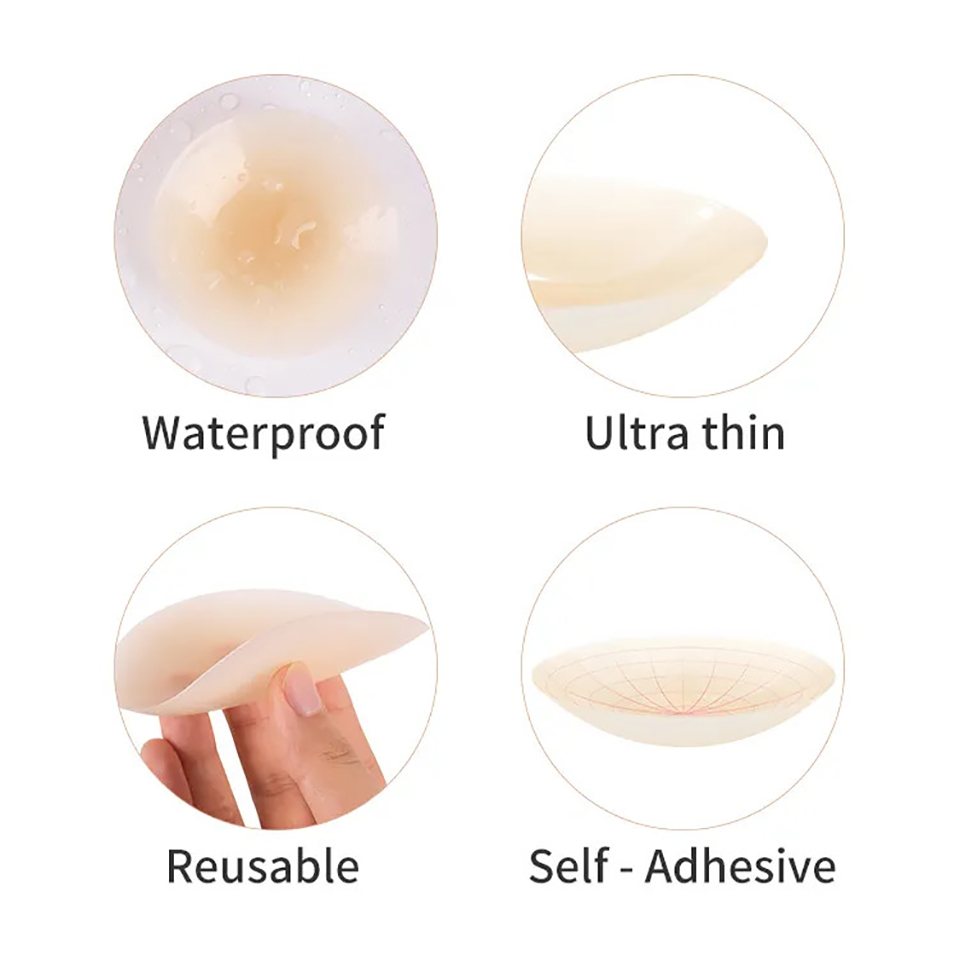 Reusable Silicone Adhesive Nip - Nipple Cover Pasties ulasan dan harga