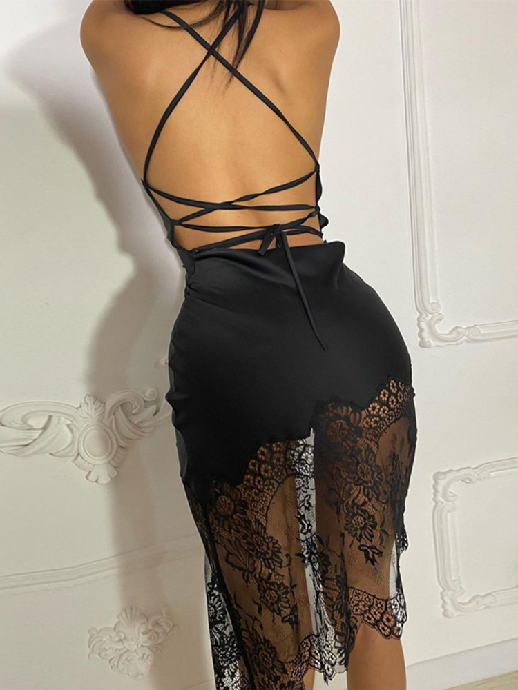 Dulzura Lace Patchwork Satin M - Cami Top Lace ulasan dan harga