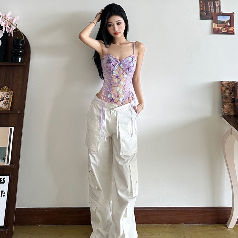 2026 Summer Fashion New Women' - Cami Top Lace ulasan dan harga