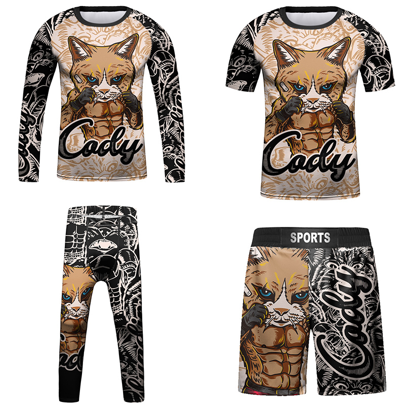 Kids Bjj Rashguard Jiu  T-shir - Boyshort Underwear ulasan dan harga