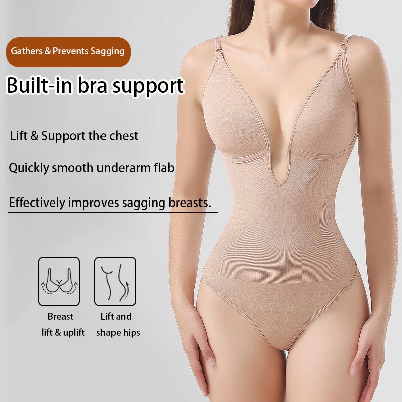 Women's Backless Bodysuit Shap - Seamless Underwear Women ulasan dan harga